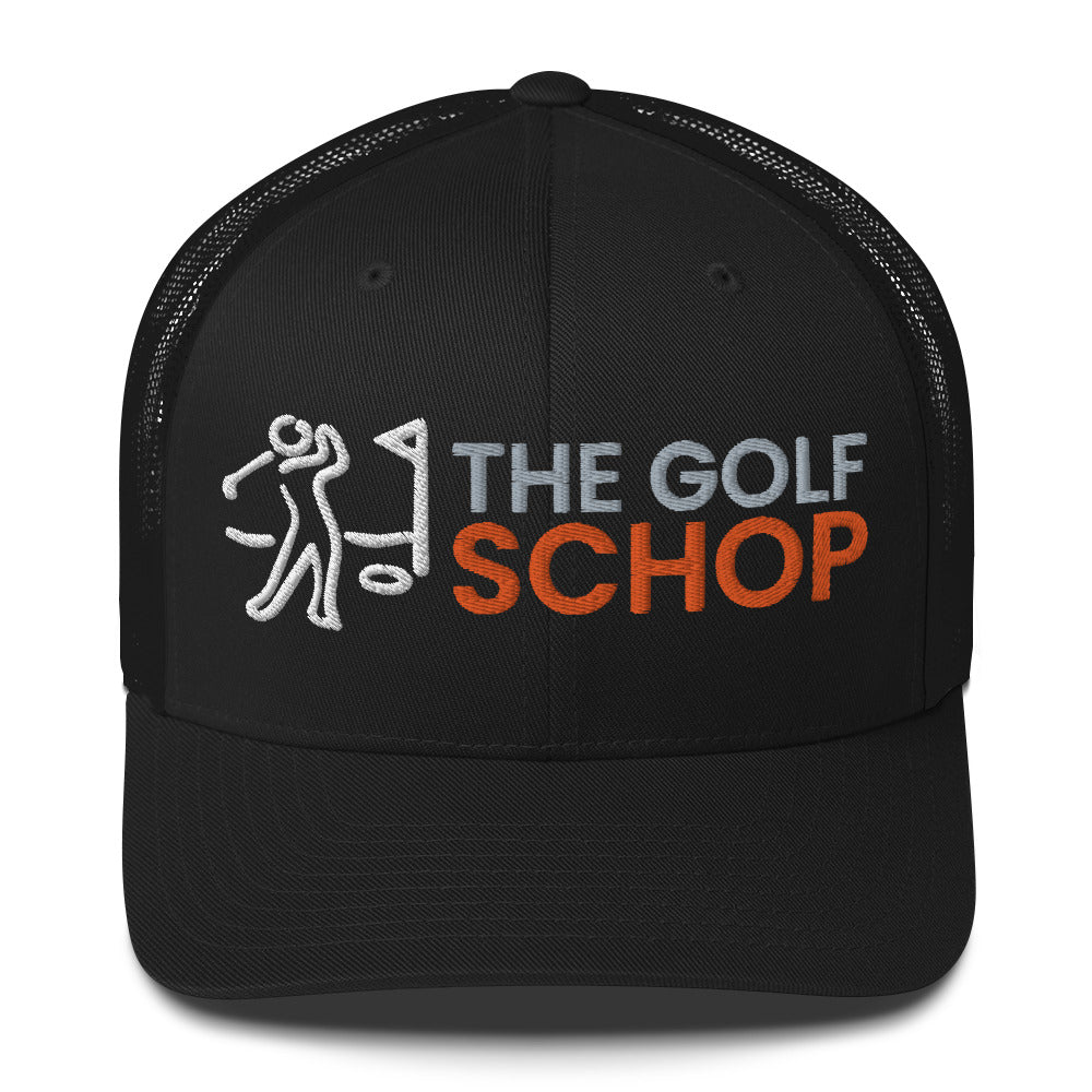 The Golf Schop Trucker Cap w/ 3D Puff embroidery