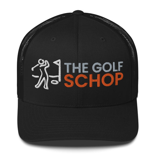 The Golf Schop Trucker Cap w/ 3D Puff embroidery