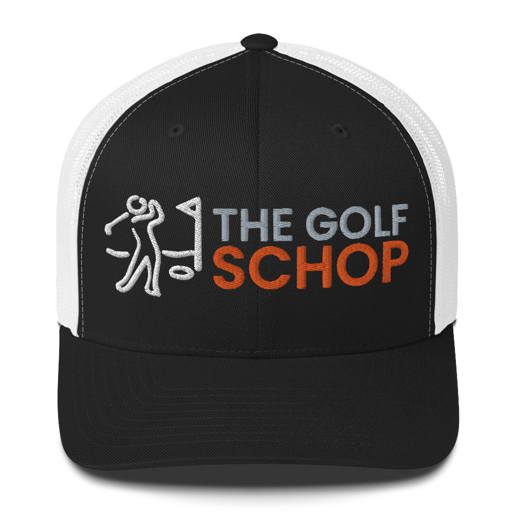 The Golf Schop Trucker Cap w/ 3D Puff embroidery