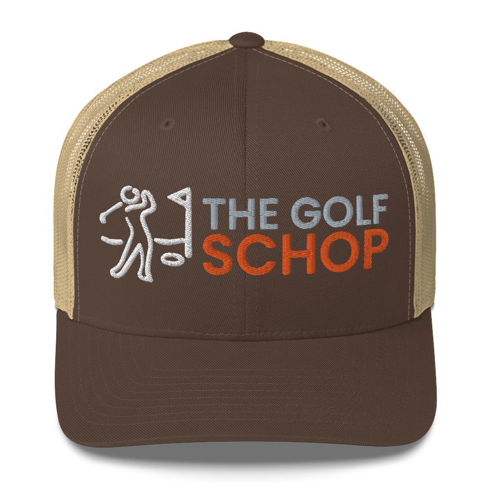 The Golf Schop Trucker Cap w/ 3D Puff embroidery
