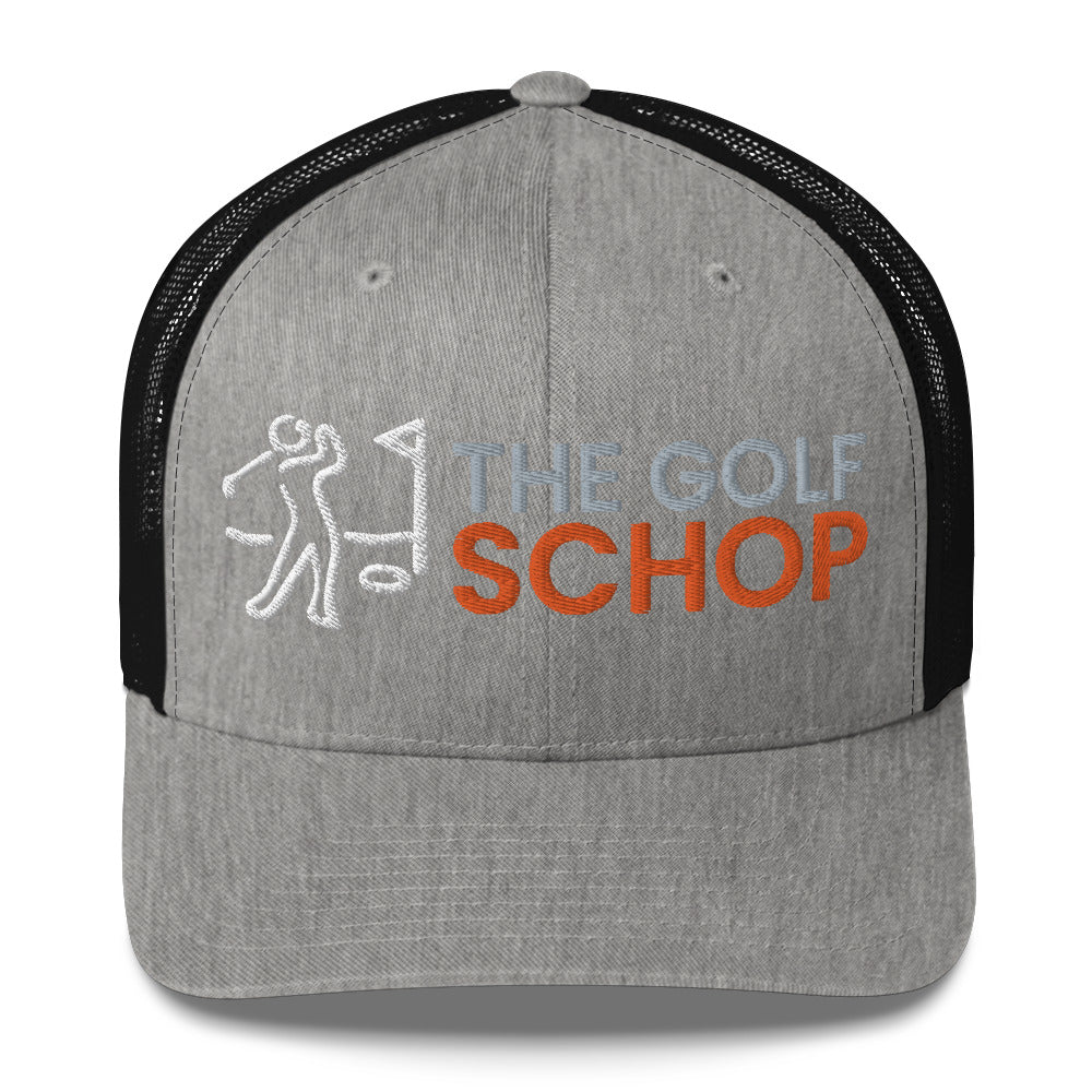 The Golf Schop Trucker Cap w/ 3D Puff embroidery