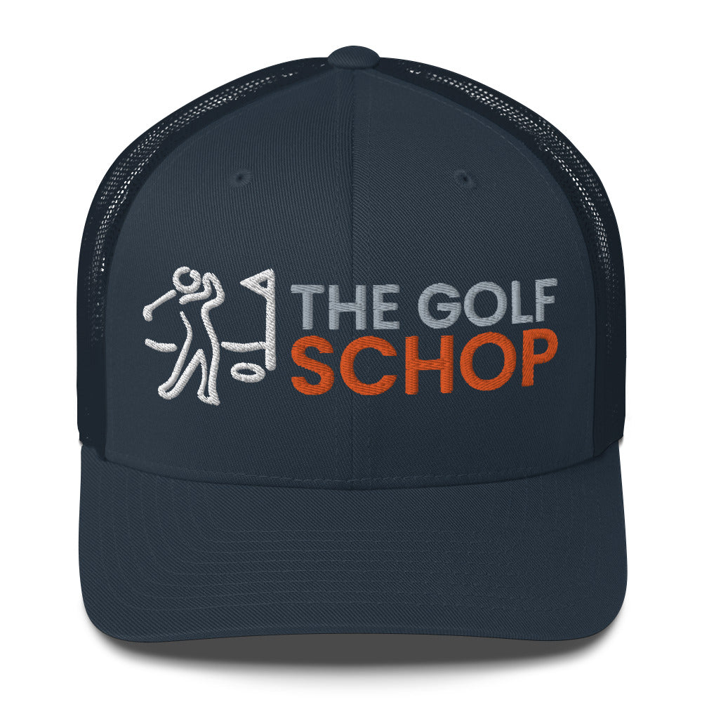 The Golf Schop Trucker Cap w/ 3D Puff embroidery
