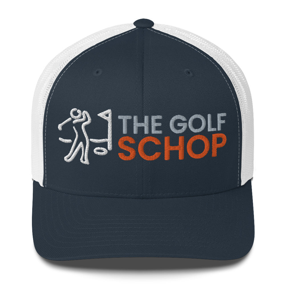 The Golf Schop Trucker Cap w/ 3D Puff embroidery