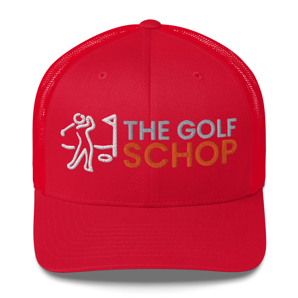 The Golf Schop Trucker Cap w/ 3D Puff embroidery